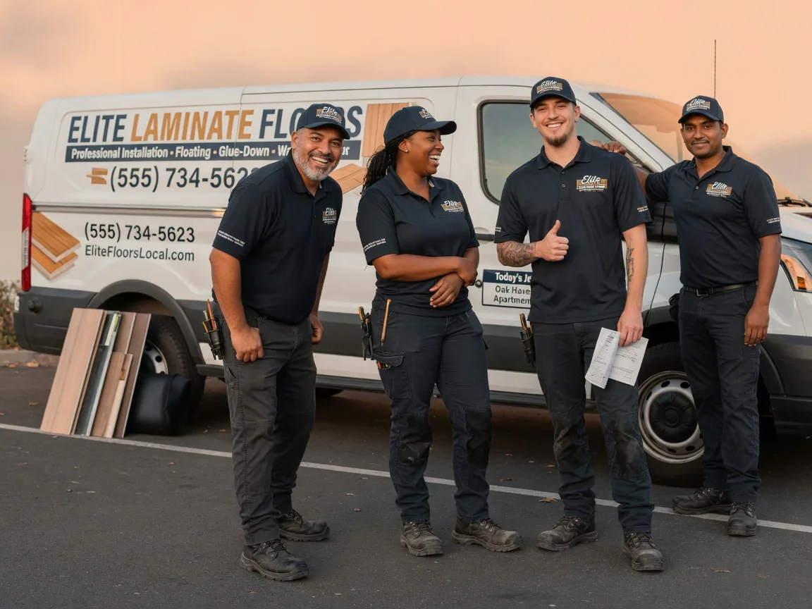Laminate flooring installation company in Parshall, ND